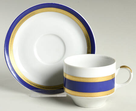 Olympia Flat Cup & Saucer Set