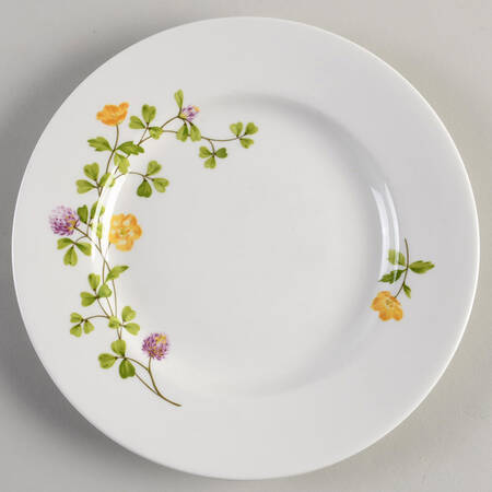 Spray of Clover Salad Plate