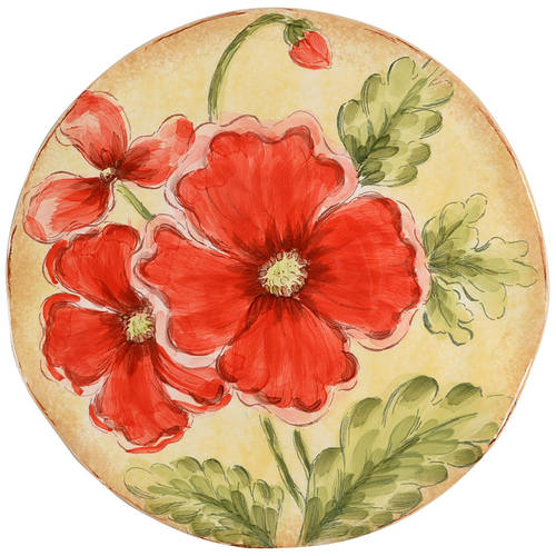 Poppies Dinner Plate