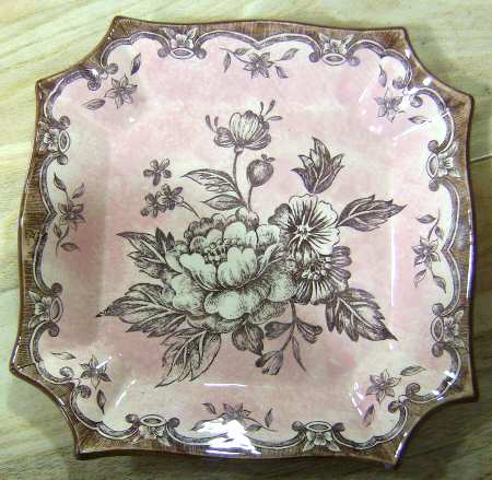 French Toile Pink by Maxcera Corp