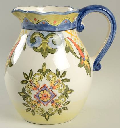 Green Talavera 88 Oz Pitcher