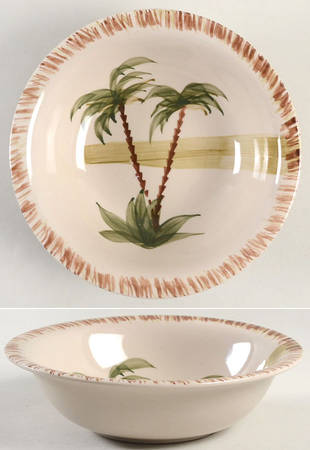 Tropic Palm Soup/Cereal Bowl