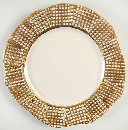 Manhattan Gold Salad Plate