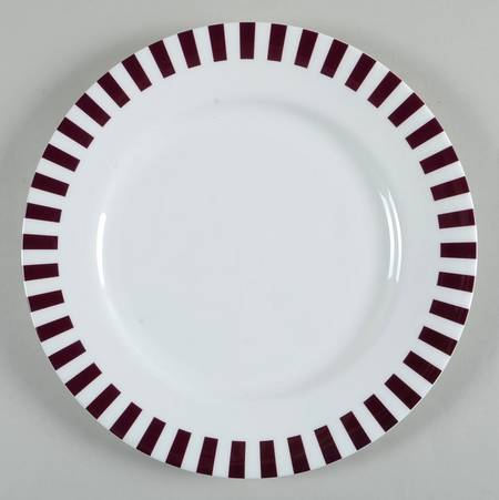 Claret Dinner Plate
