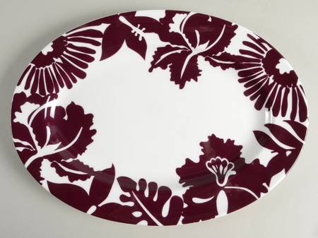 Claret 14" Oval Serving Platter