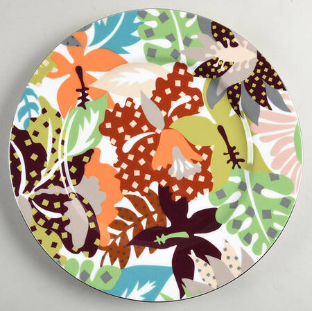 Tropical 12" Chop Plate (Round Platter)