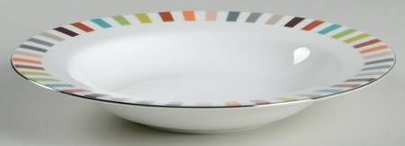 Tropical Large Rim Soup Bowl