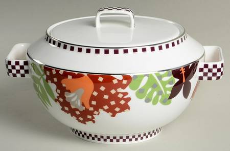 Tropical Tureen &  Lid