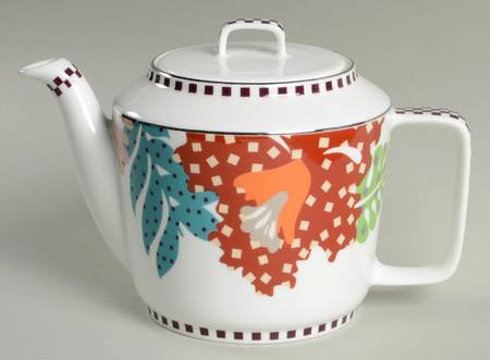 Tropical Teapot & Lid