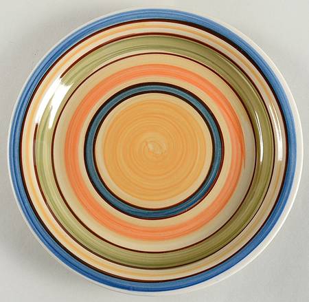 Portofino Swirl Salad Plate