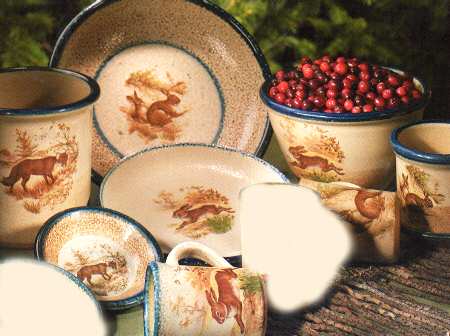 Rabbit Salad/Dessert Plate