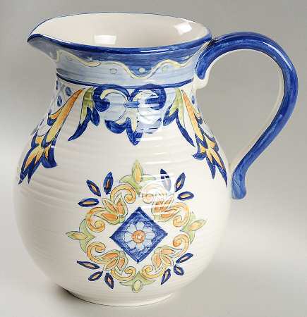 Blue Talavera 72 Oz Pitcher