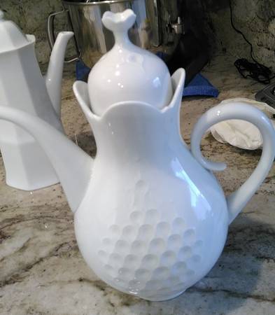 Water Lily Coffee Pot & Lid