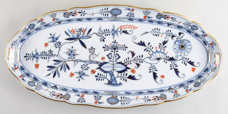 Blue Onion Rich 23" Fish Platter