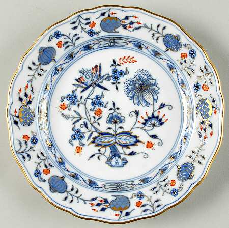 Blue Onion Rich Dessert/Pie Plate