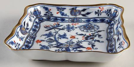 Blue Onion Rich 6" Square Tray