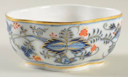 Blue Onion Rich Sugar Bowl No Lid