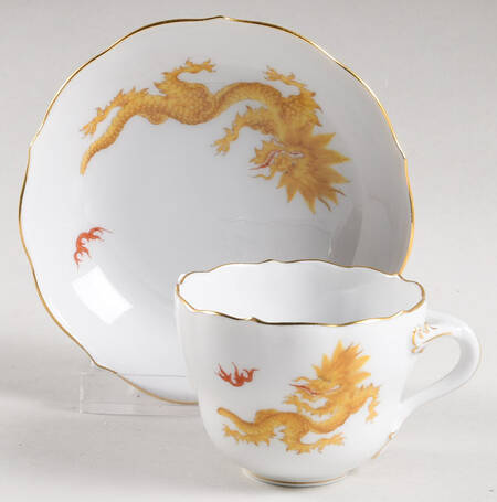 Ming Dragon Lifestyle Yellow by Meissen (Germany)