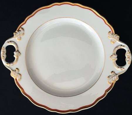 980503 Handled Cake Plate