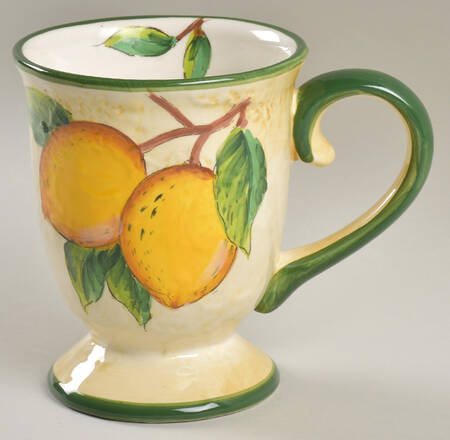 Rustic Lemon Mug