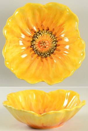 Flowers Soup/Cereal Bowl