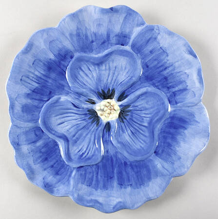 Flowers Dinner Plate