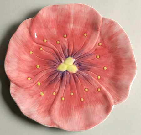 Flowers Salad Plate