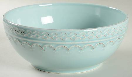 Batalha Blue 9" Salad Serving Bowl