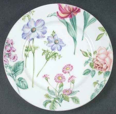Floral Fantasy Salad Plate