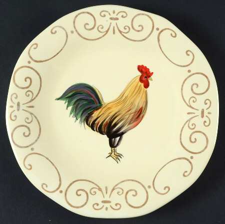 Brava Rooster Salad Plate