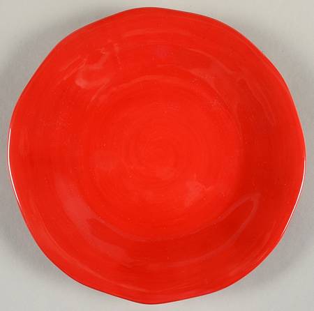 Brava Red Salad Plate