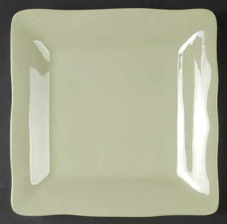 Brava Sage Green Square Salad Plate