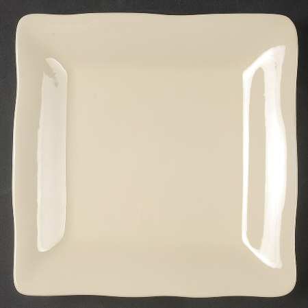 Brava Cream Square Salad Plate