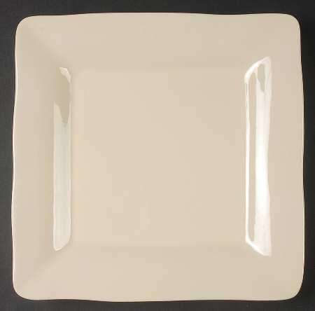 Brava Cream Square Dinner Plate by Mikasa