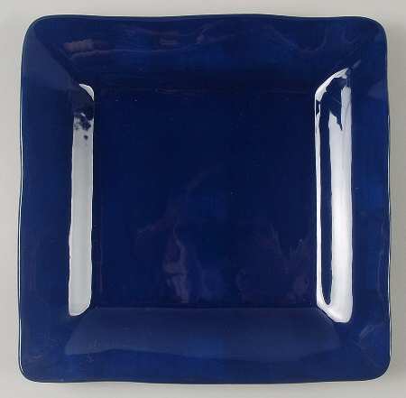 Brava Cobalt Blue Square Dinner Plate