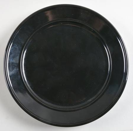 Stackables Black Salad Plate