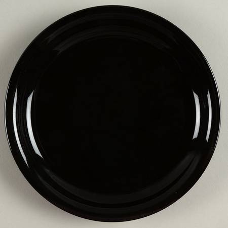 Stackables Black Salad Plate