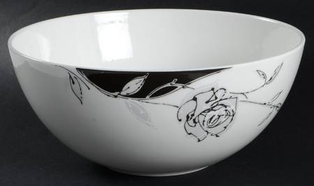 Urban Rose 9" Round Vegetable Bowl