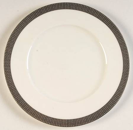 Woven Cable Platinum Salad Plate