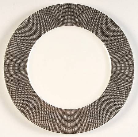 Woven Cable Platinum Accent Luncheon Plate