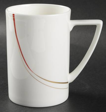 Modernist Red Mug