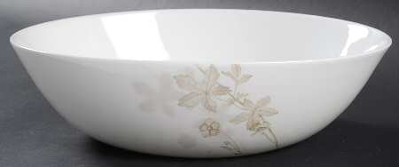 Floral Mist 11" Oval Vegetable Bowl