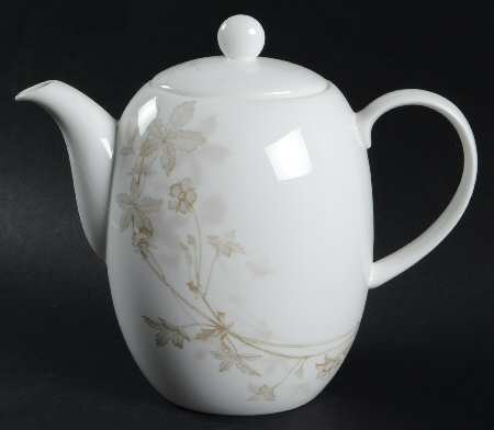 Floral Mist Coffee Pot & Lid