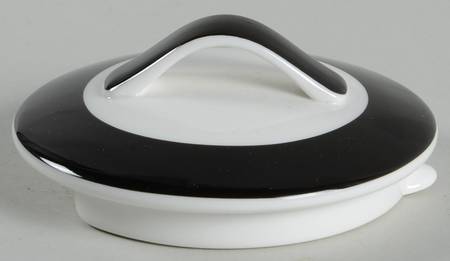 Circle Chic Black Lid for Teapot