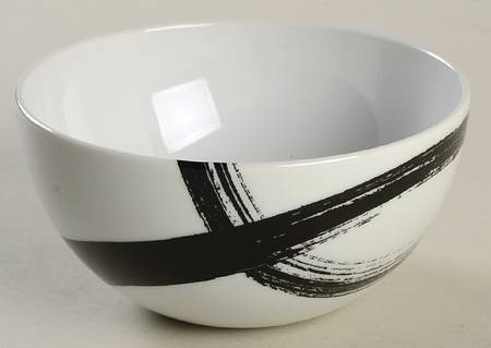Brushstroke Fruit/Dessert (Sauce) Bowl