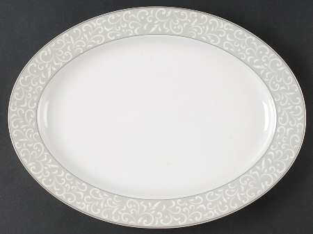 Grace 15" Oval Serving Platter