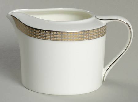 Woven Cable Gold Creamer by Mikasa