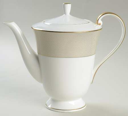 Confetti Gold Coffee Pot & Lid