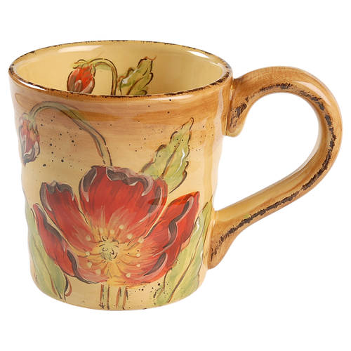 Poppy Splatter Mug