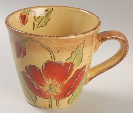 Poppy Splatter Jumbo Mug